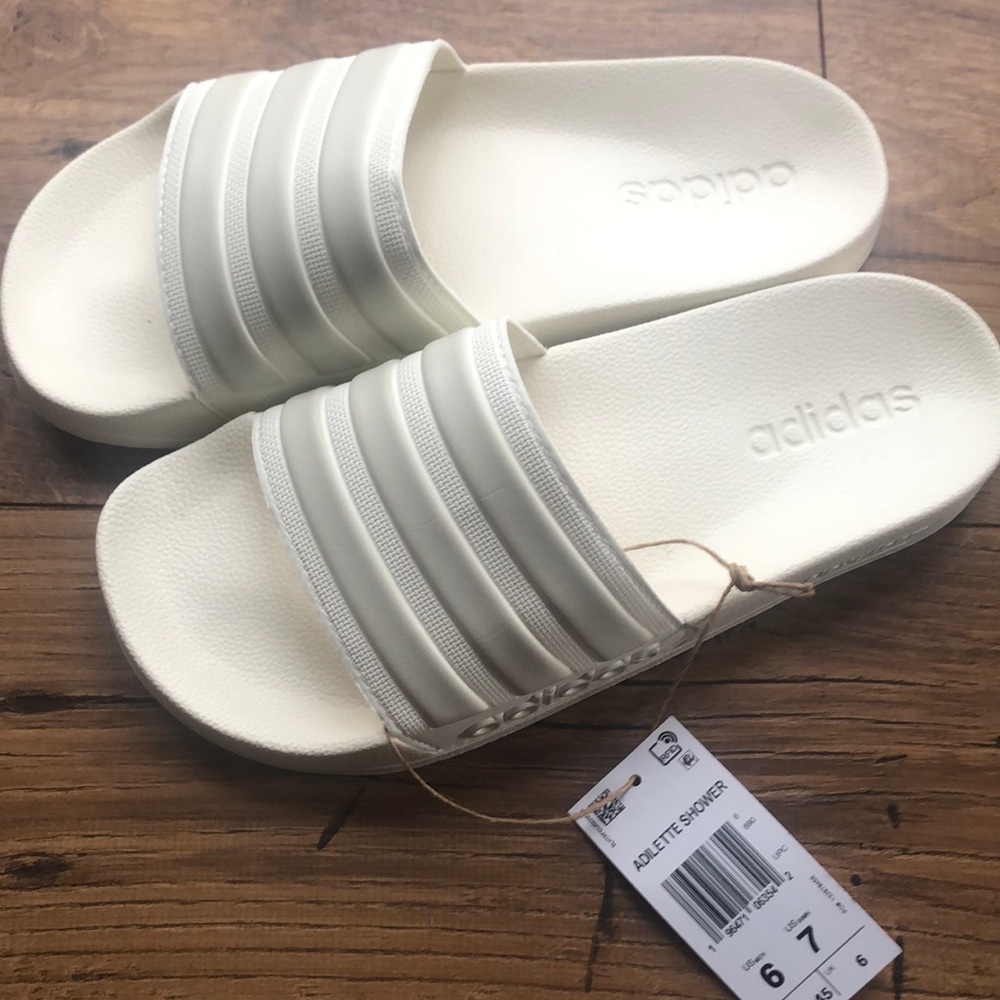 Adidas off-white Slide Sandals